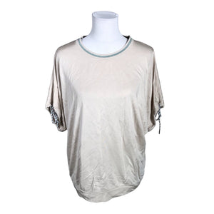 Naisten Ouì - T-paita, koko 40 - Beige (1)