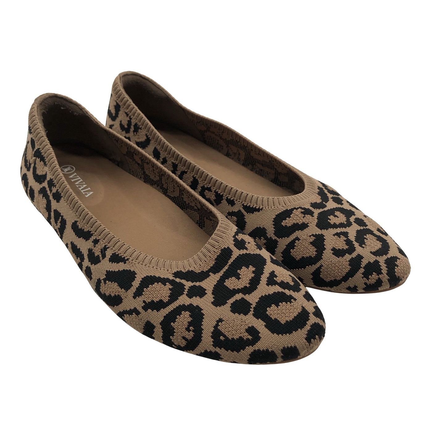 Naisten Vivaia - Ballerinat, koko 38 - Ruskea (2)