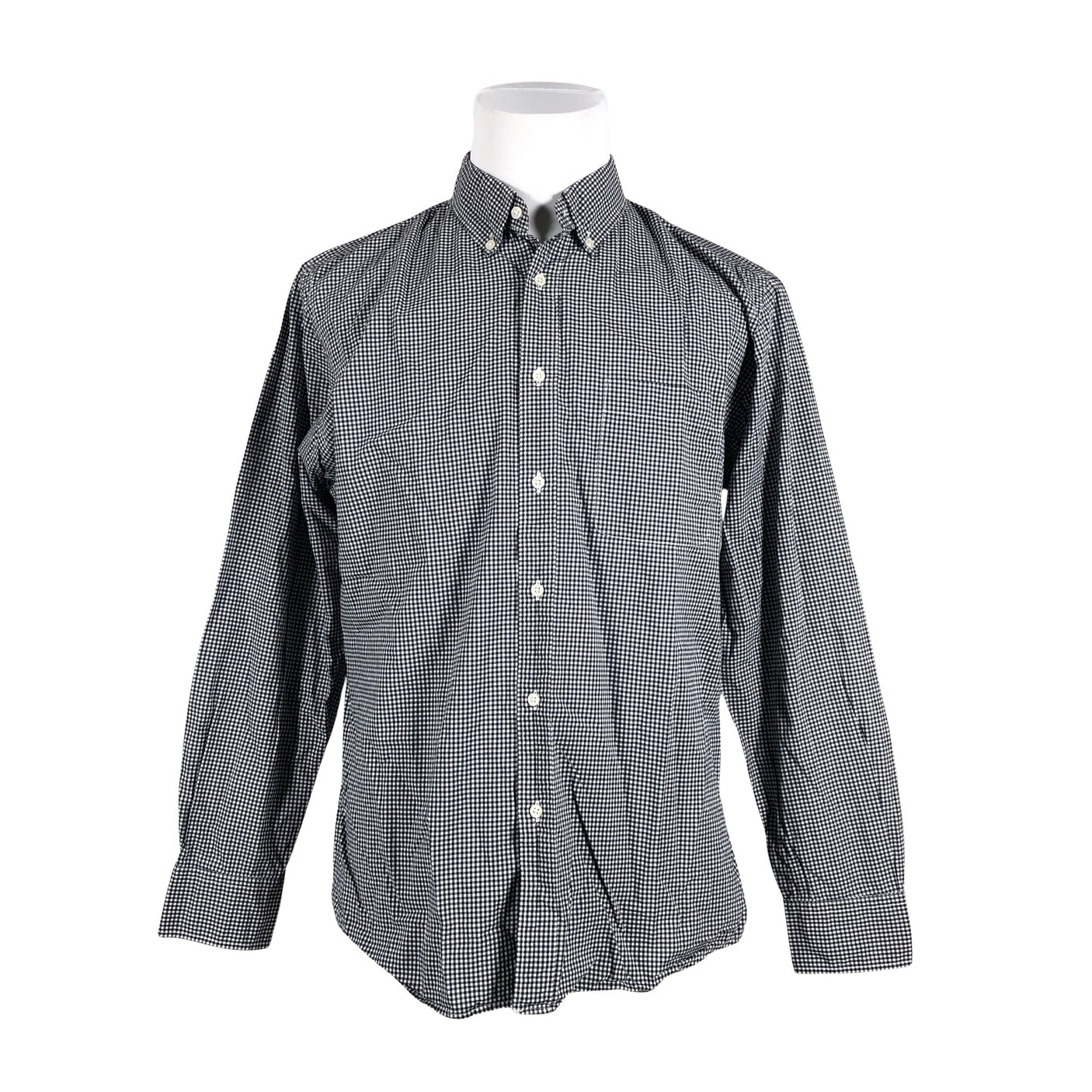 Miesten Uniqlo - Kauluspaita, koko L - Musta (1)