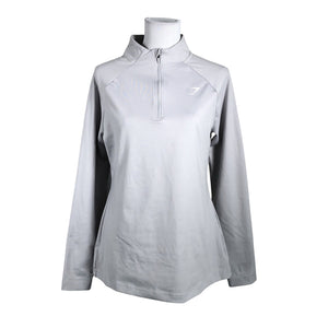 Naisten Gymshark - Urheilupaita, pitkät hihat, koko 40 - Harmaa (1)