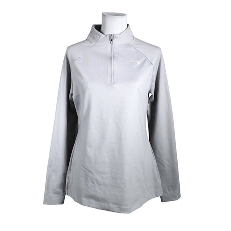 Naisten Gymshark - Urheilupaita, pitkät hihat, koko 40 - Harmaa ()