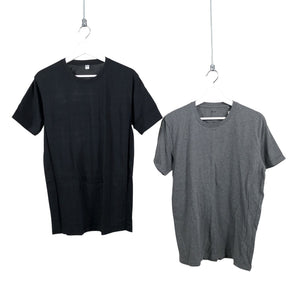Miesten Uniqlo - T-paita, koko M - Harmaa (1)