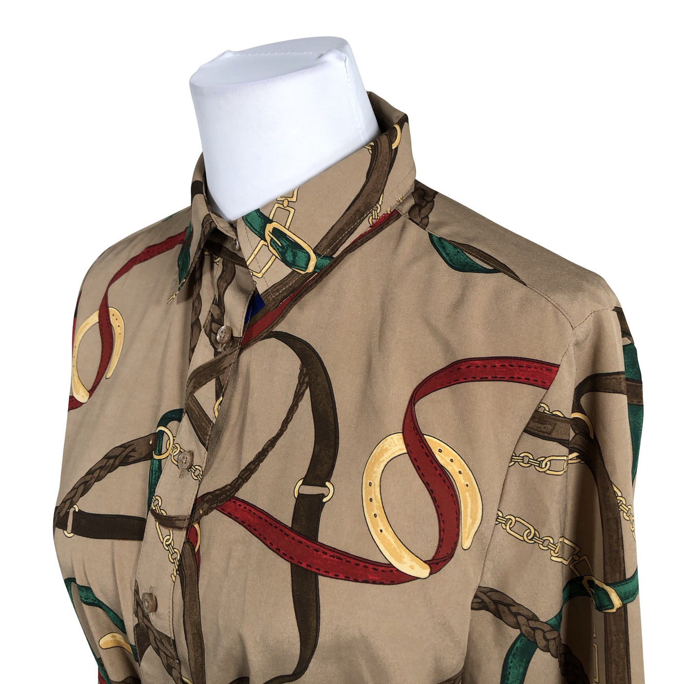 Naisten Lauren Ralph Lauren - Sifonkimekko, koko 40 - Beige (2)