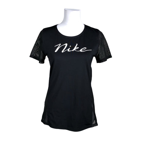 Naisten Nike - Urheilupaita, lyhyet hihat, koko 38 - Musta ()