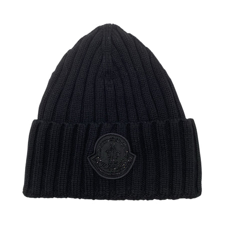 Naisten Moncler - Talvipipo, koko 50 - 52 cm - Musta ()