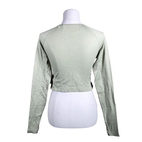 Naisten Röhnisch - Urheilupaita, pitkät hihat, koko 34 - Vihreä (2)