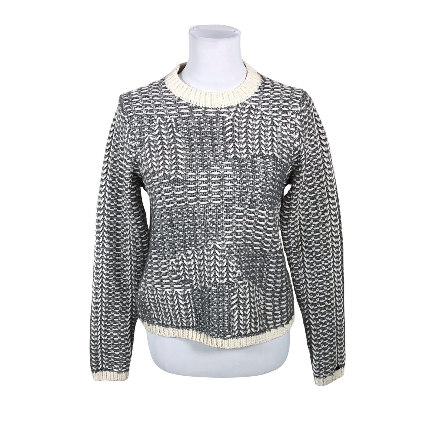 Naisten Tommy Hilfiger - Neulepaita, koko 34 - Harmaa (1)