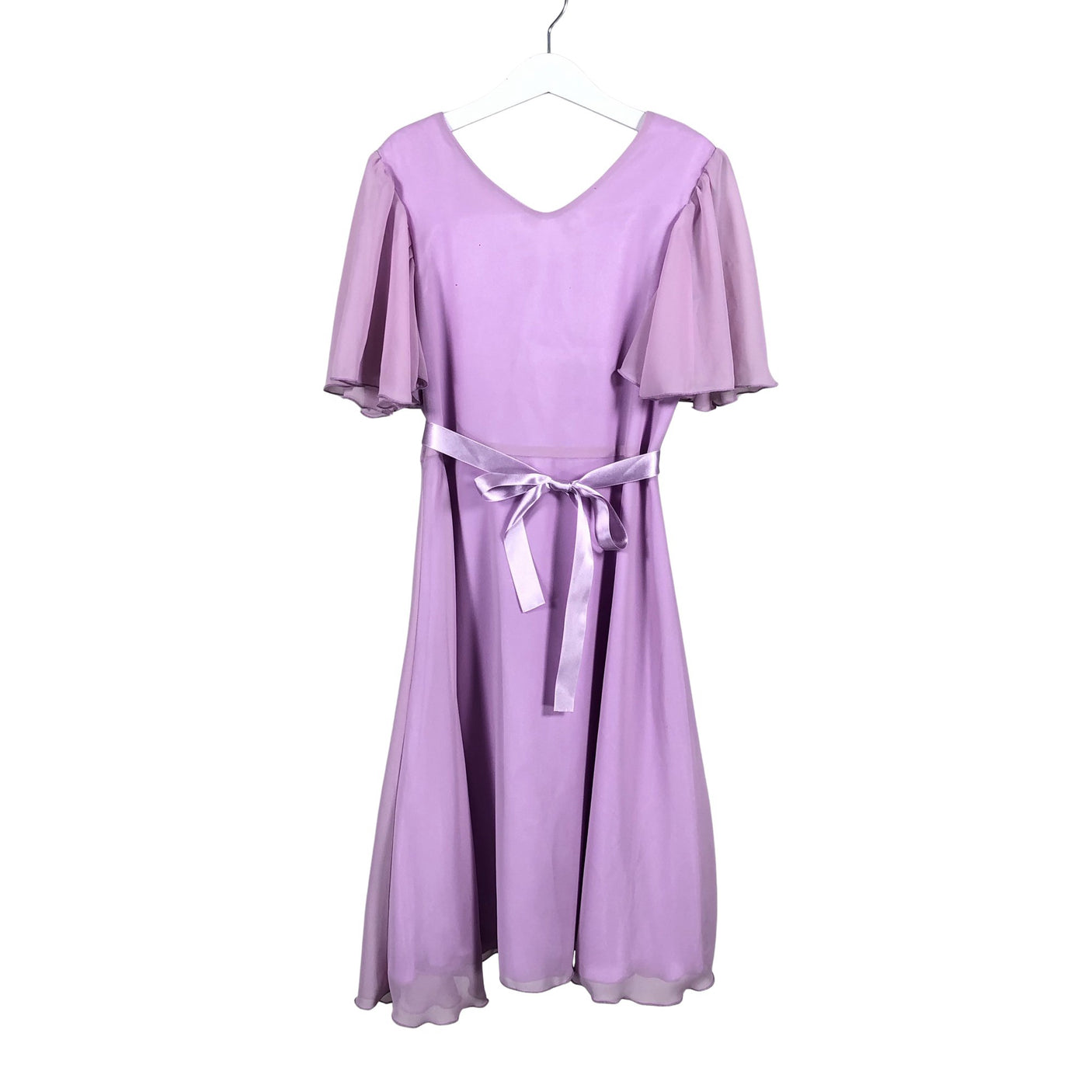 Tyttöjen Mignelin - Juhlamekko, koko 134 - 140 - Violetti (1)