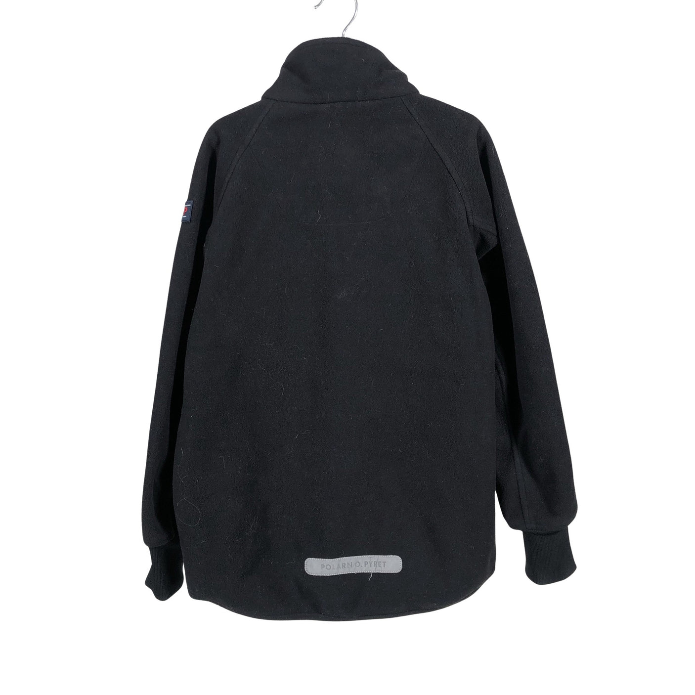 Unisex Polarn O. Pyret - Fleecetakki, koko 134 - 140 - Musta (2)