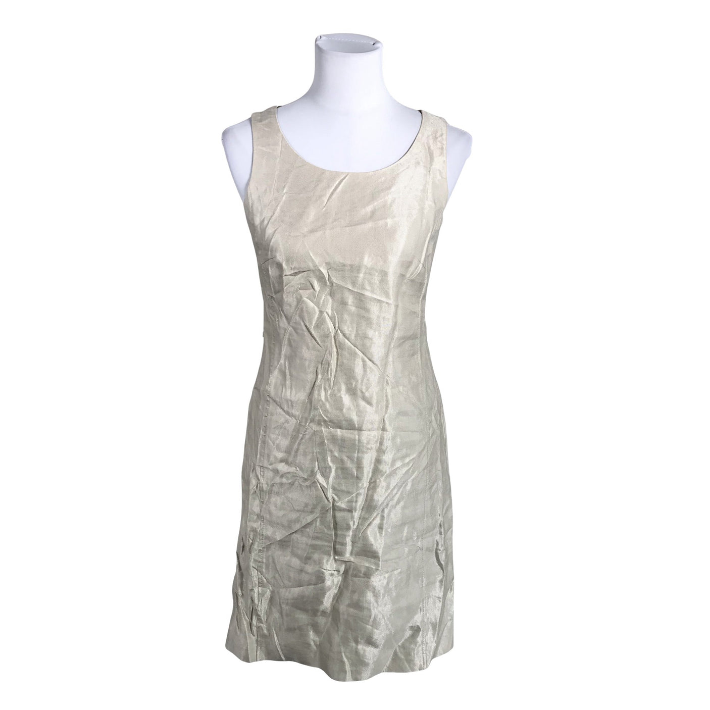 Naisten Esprit - Kangasmekko, koko 36 - Beige (1)