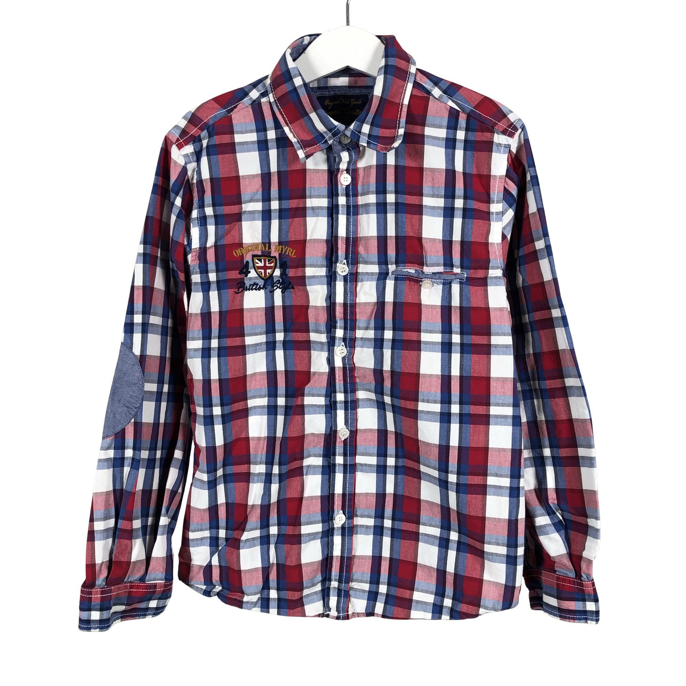 Unisex Mayoral - Kauluspaita, koko 122 - 128 - Sininen (1)
