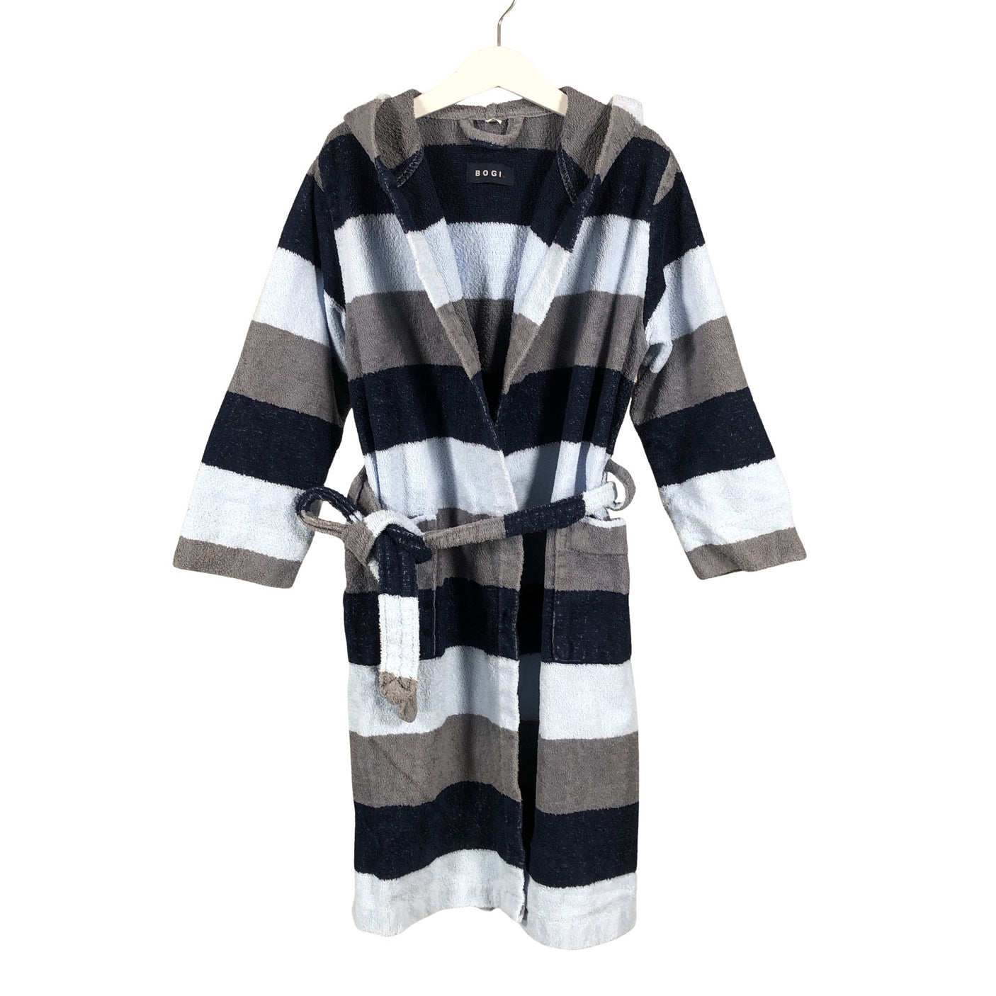 Unisex Bogi - Kylpytakki, koko 116 - 122 - Sininen (1)