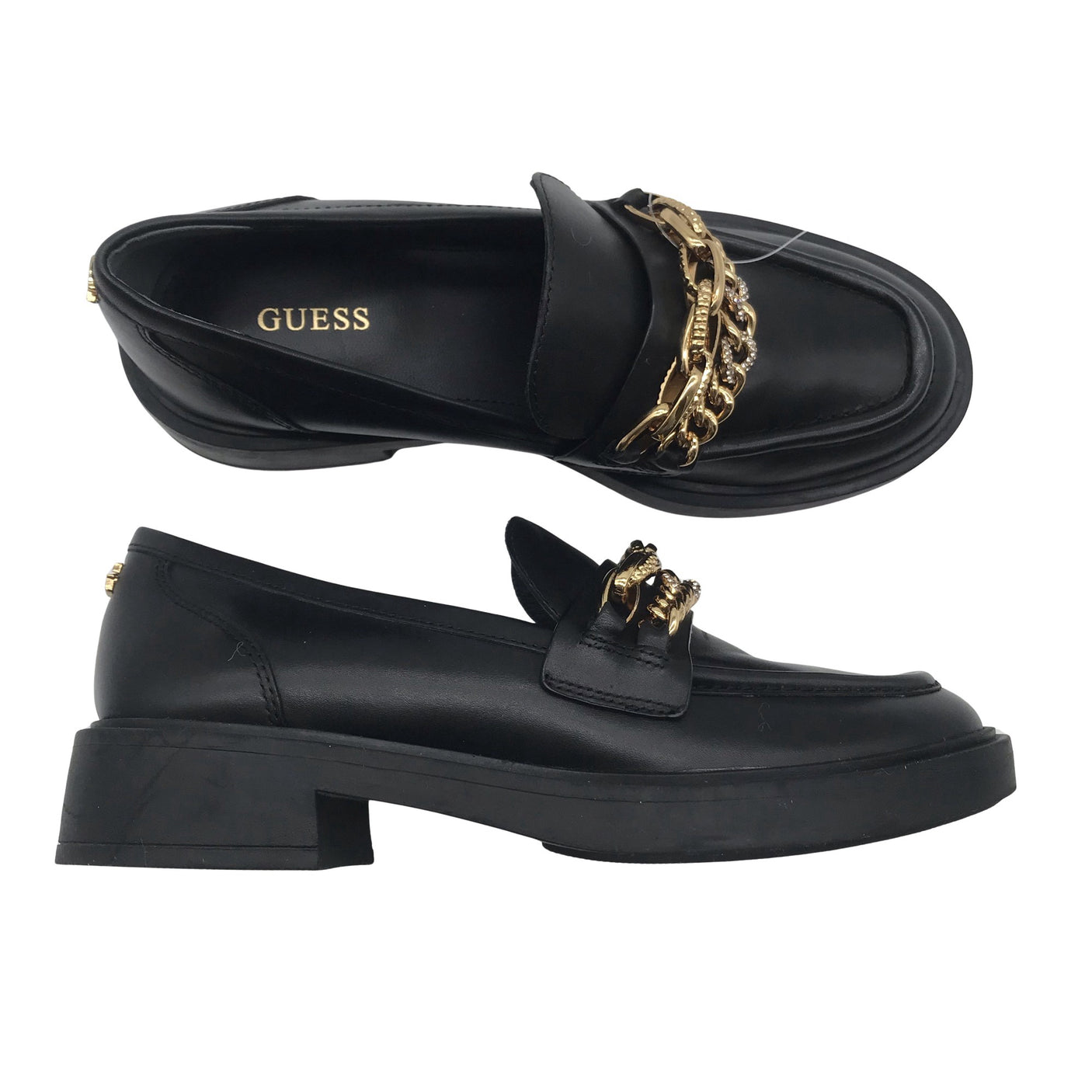 Naisten Guess - Loaferit, koko 36 - Musta (1)