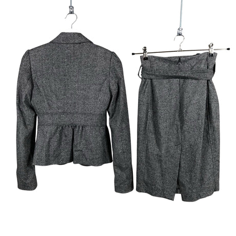 Naisten Benetton - Jakkupuku, koko 34 - Harmaa (2)