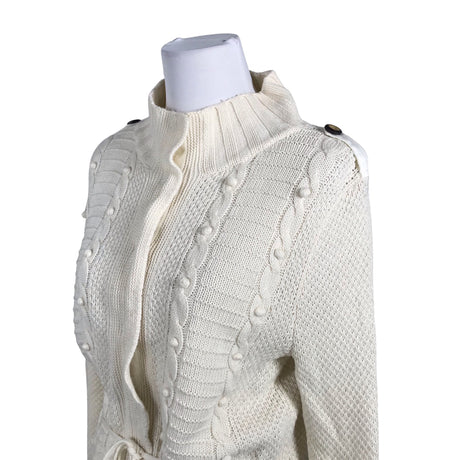 Naisten Henri Lloyd - Neuletakki, koko 40 - Luonnonvalkoinen (2)