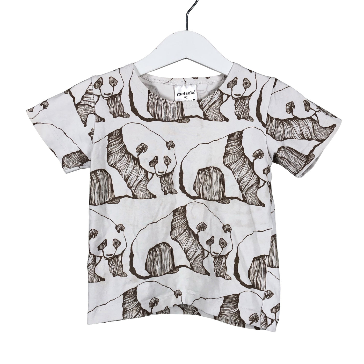 Unisex Metsola - T-paita, koko 86 - 92 - Valkoinen (1)