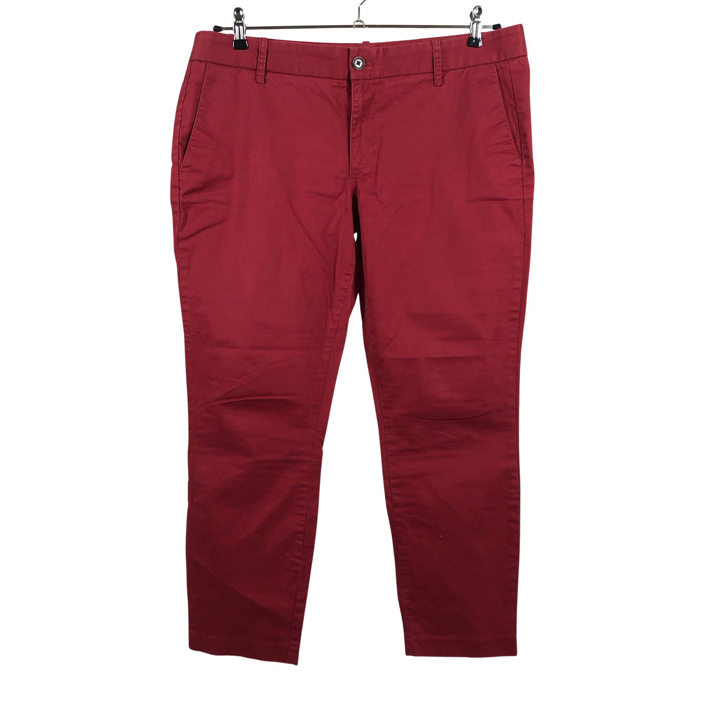 Naisten J.Crew - Suorat housut, koko 44 - Punainen (1)
