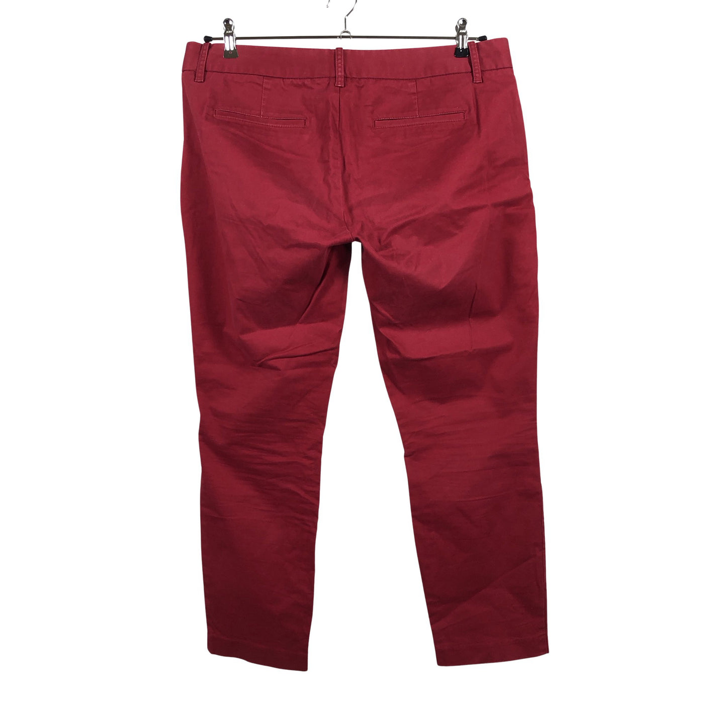 Naisten J.Crew - Suorat housut, koko 44 - Punainen (2)