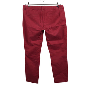 Naisten J.Crew - Suorat housut, koko 44 - Punainen (2)