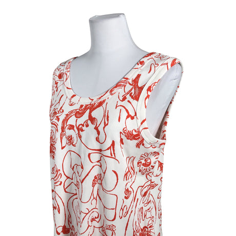 Naisten Marimekko - Trikoomekko, koko 40 - Valkoinen (2)