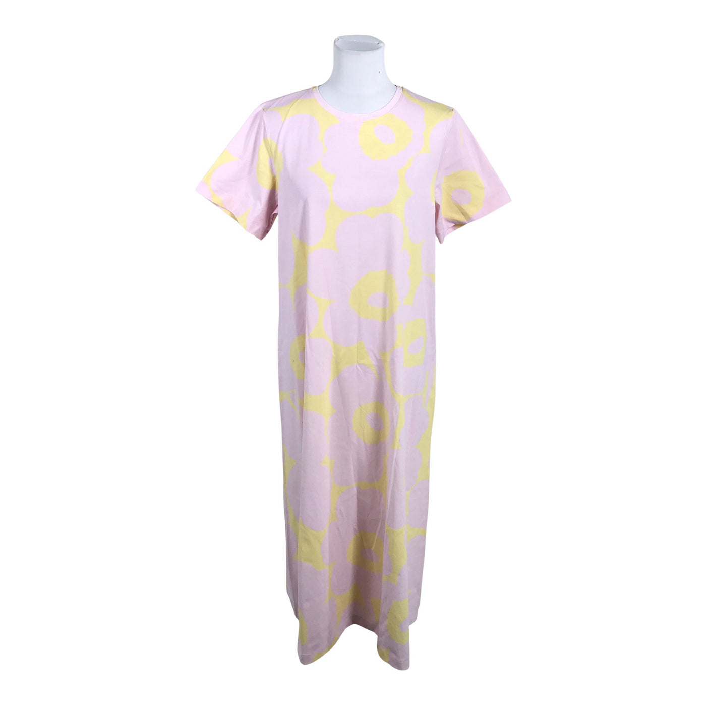 Naisten Marimekko - Trikoomekko, koko 40 - Vaaleanpunainen (1)