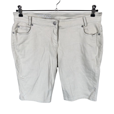 Naisten Pamela - Farkkushortsit, koko 44 - Beige ()