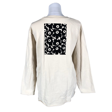 Naisten Marimekko - Collegepaita, koko 40 - Beige (2)