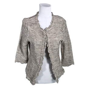 Naisten Cream - Neuletakki, koko 38 - Beige (1)