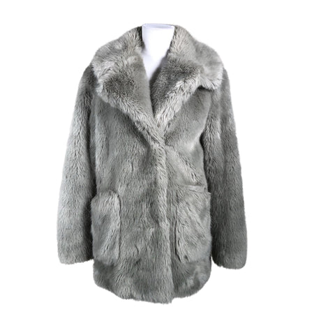 Naisten Topshop - Tekoturkistakki, koko 36 - Harmaa ()