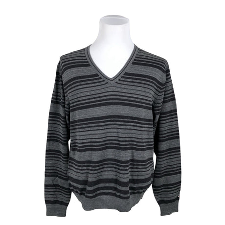 Miesten Tommy Hilfiger - Neulepaita, koko XL - Harmaa ()