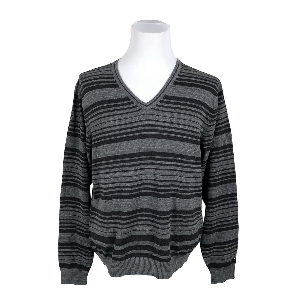 Miesten Tommy Hilfiger - Neulepaita, koko XL - Harmaa (1)