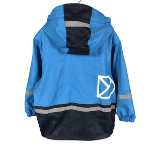Unisex Didriksons - Sadetakki, koko 116 - 122 - Sininen (2)