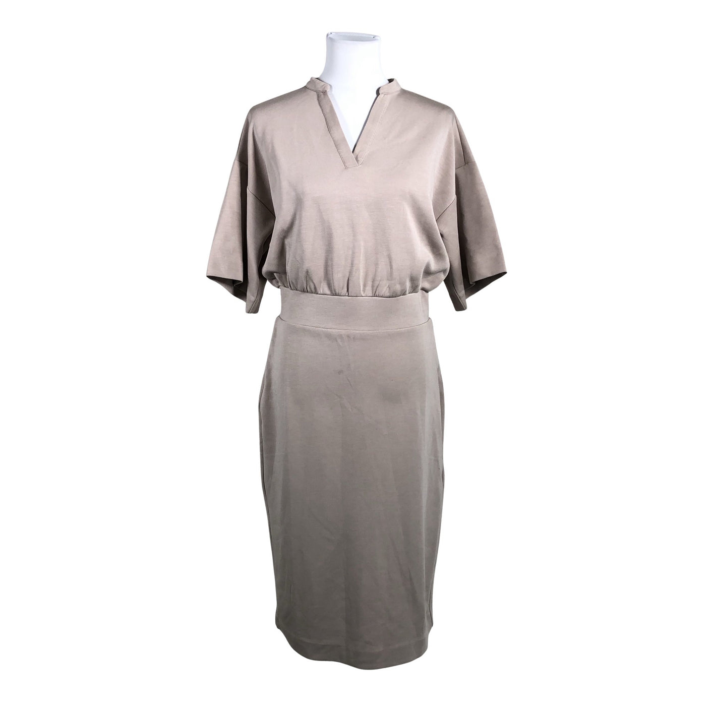 Naisten InWear - Trikoomekko, koko 40 - Beige (1)