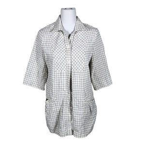 Naisten Carolin - Kangastunika, koko 40 - Valkoinen (2)