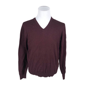 Miesten Massimo Dutti - Neulepaita, koko XL - Viininpunainen (1)