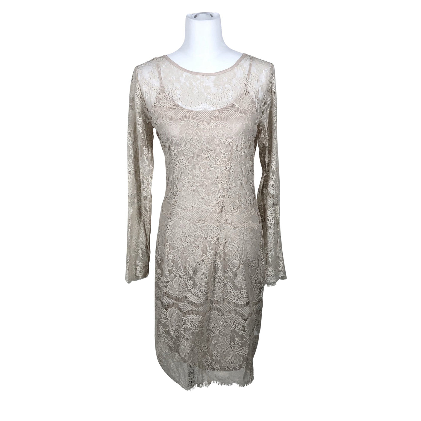 Naisten DAY Birger et Mikkelsen - Juhlamekko, koko 40 - Beige (2)