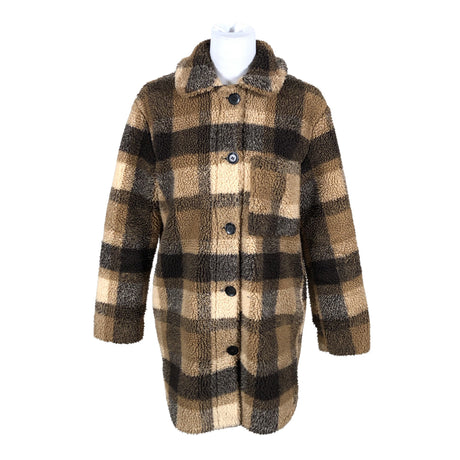 Naisten Esprit - Tekoturkistakki, koko 36 - Ruskea ()