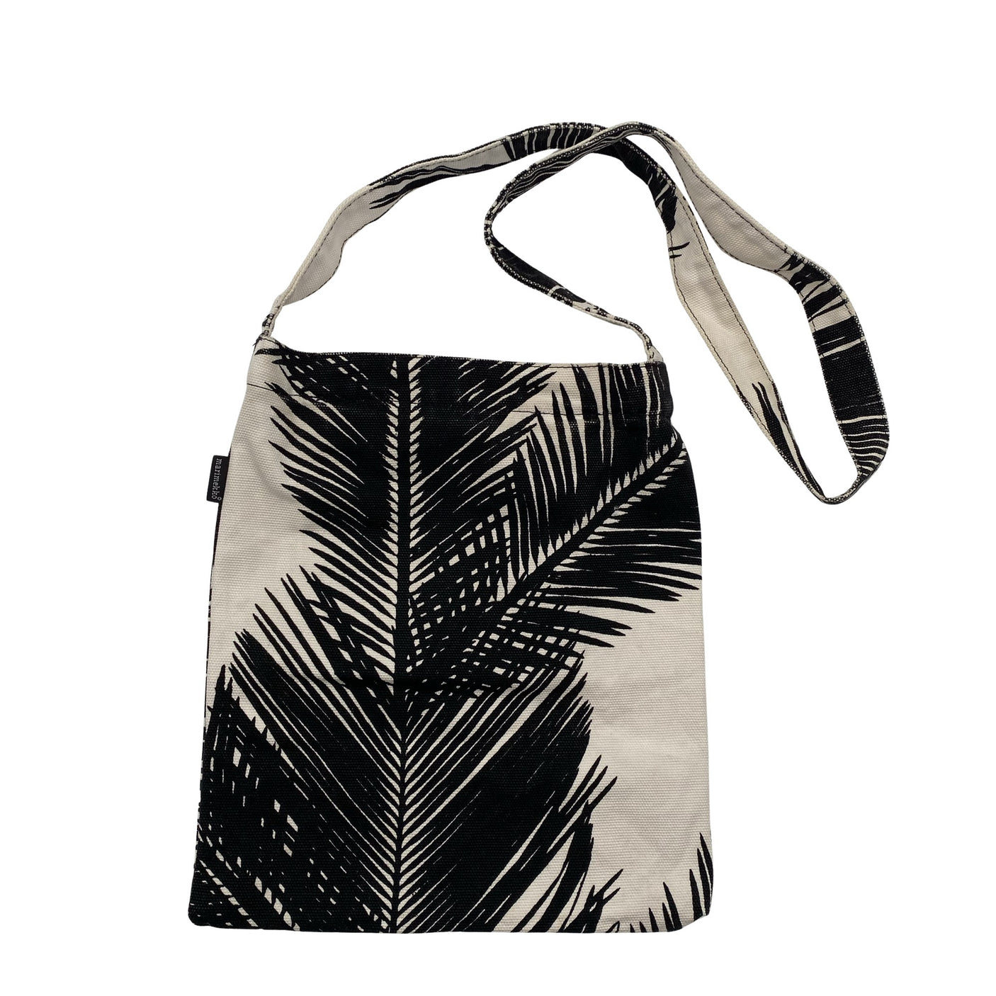 Unisex Marimekko - Olkalaukku, koko Midi - Musta (1)