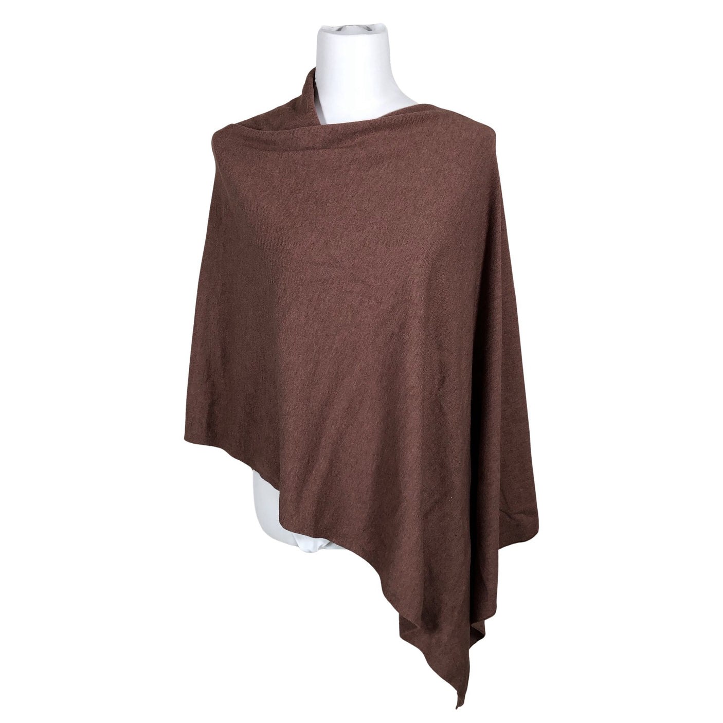 Naisten Saint Tropez - Poncho, koko 38 - Ruskea (1)