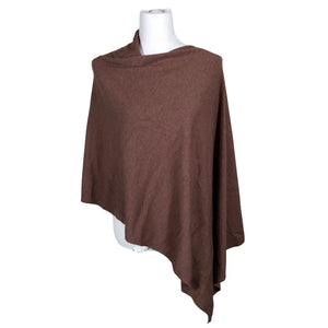 Naisten Saint Tropez - Poncho, koko 38 - Ruskea (2)