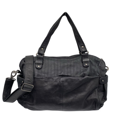 Naisten Adax - Käsilaukku, koko Midi - Musta ()