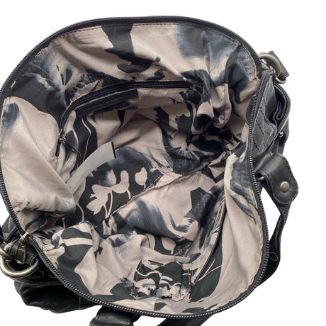 Naisten Adax - Käsilaukku, koko Midi - Musta (2)