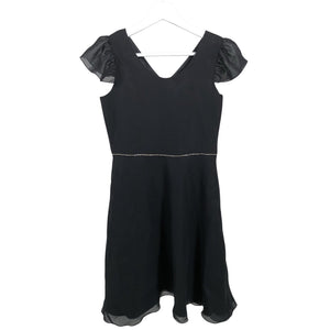 Tyttöjen Mignelin - Juhlamekko, koko 140 - 146 - Musta (1)