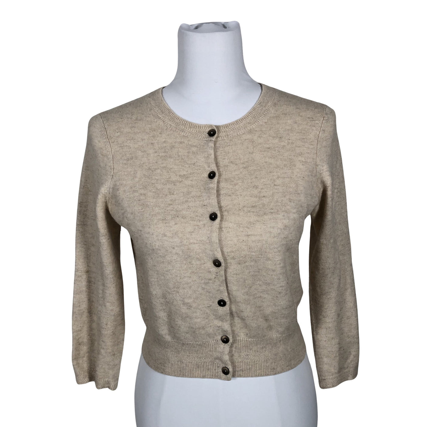 Naisten Boden - Neuletakki, koko 36 - Beige (1)