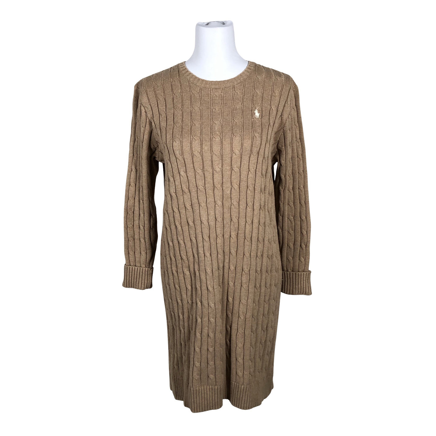 Naisten Polo Ralph Lauren - Neulemekko, koko 38 - Beige (1)