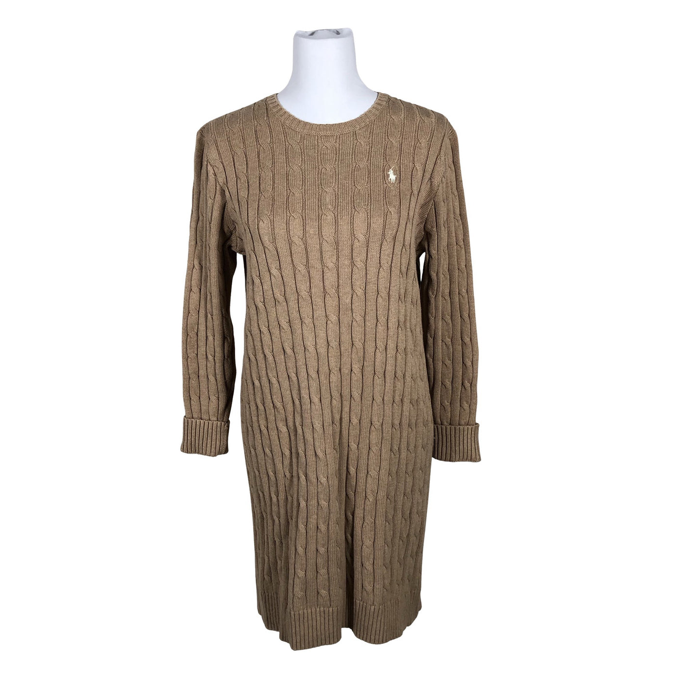 Naisten Polo Ralph Lauren - Neulemekko, koko 38 - Beige (2)