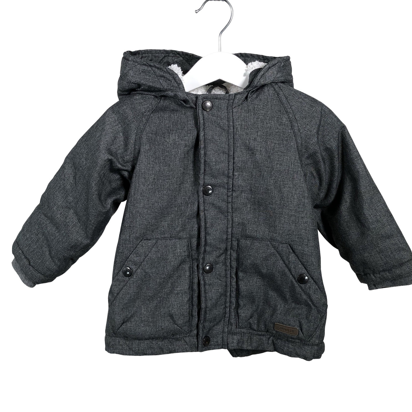 Unisex Newbie - Ulkoilutakki, koko 74 - 80 - Harmaa (1)
