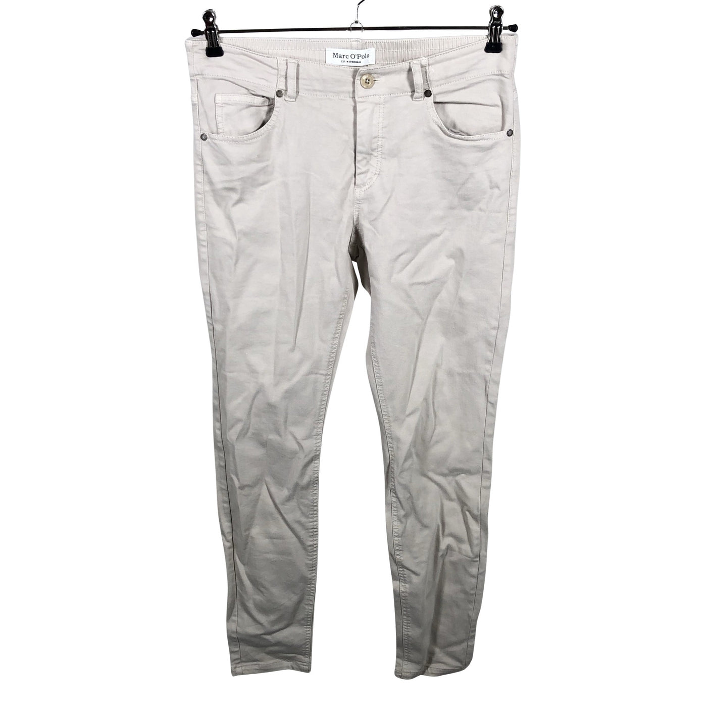 Naisten Marc O'Polo - Kangashousut, koko W30 - Beige (2)