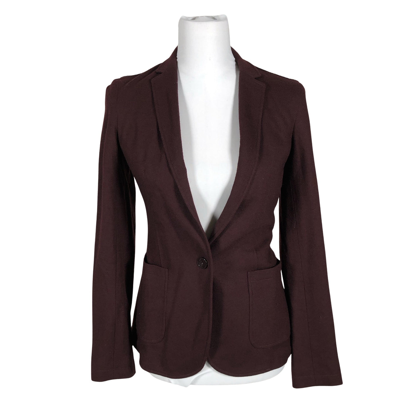 Naisten Massimo Dutti - Jakku, koko 36 - Viininpunainen (2)