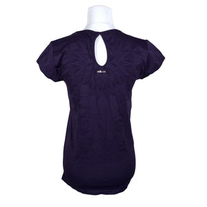 Naisten Adidas - Urheilupaita, lyhyet hihat, koko 36 - Violetti (2)